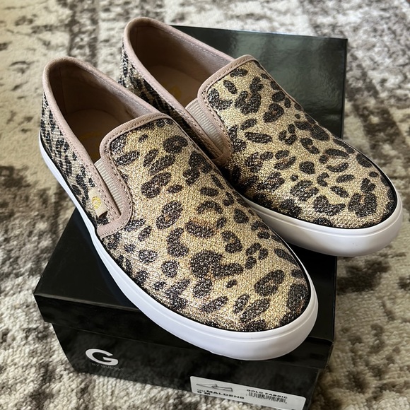 G by Guess Shoes - Sparkly Leopard Sneakers